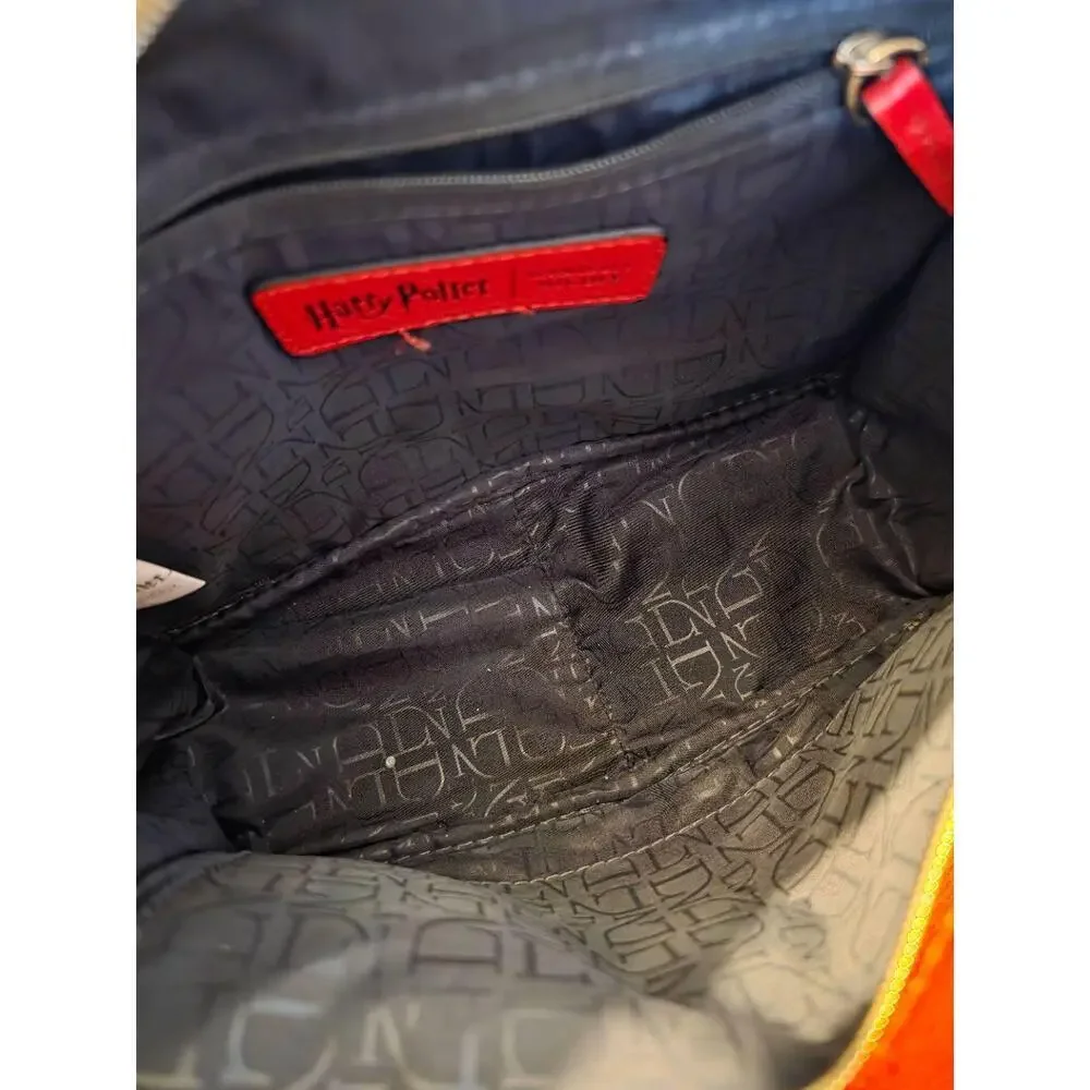 Danielle Nicole Gryffindor Bag‎ Red Lion Embroidery Adjustable Strap - Picture 8 of 10